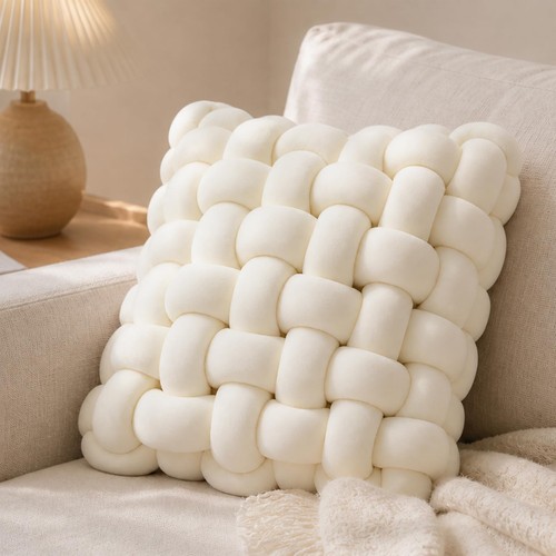 Cuscino decorativo con - , nodi